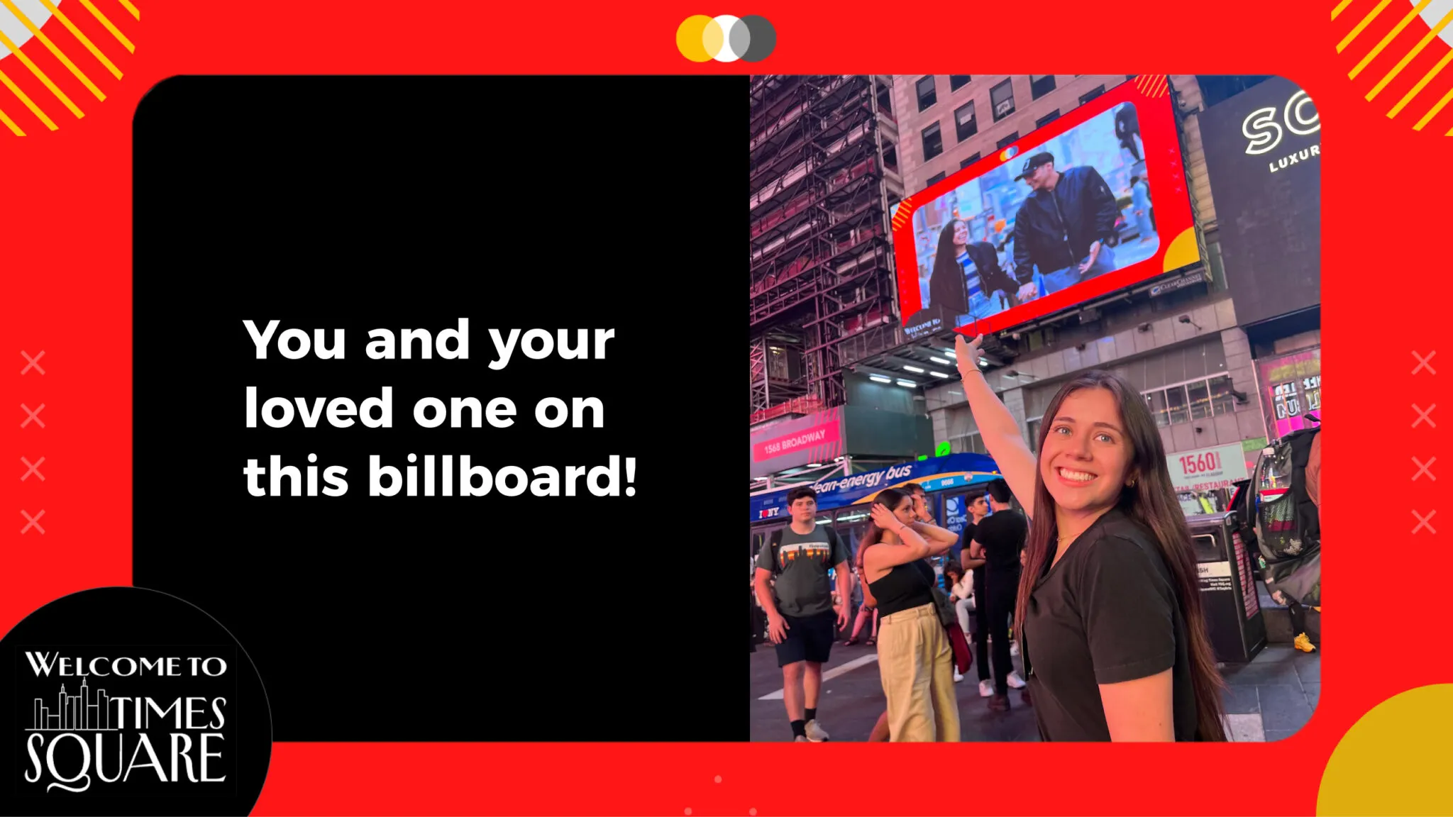 You and Your Loved One on This Billboard